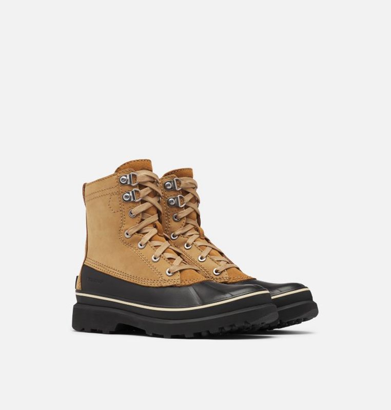 Mens Sneakers Brown/Black - Sorel Caribou™ Storm Boot - 081-MGJYDR